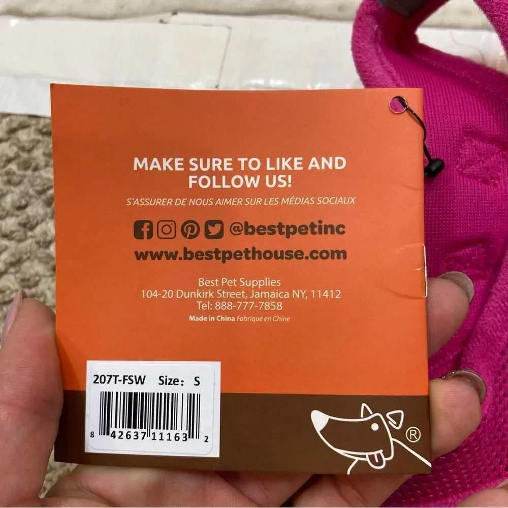 Brand new with tags Voyager Step‎ In Air Air Mesh Harness Pink Size Small